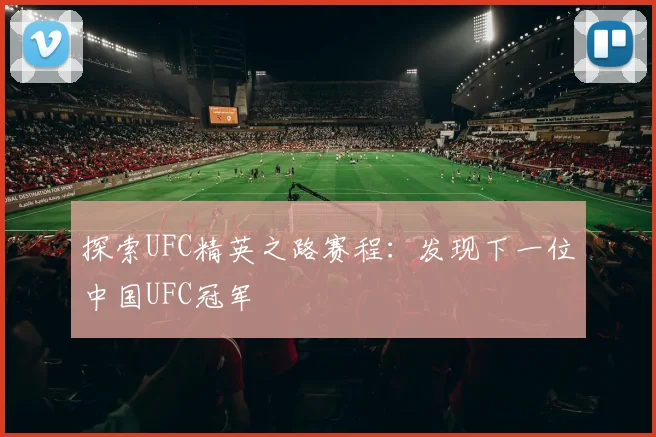 探索UFC精英之路赛程:发现下一位中国UFC冠军